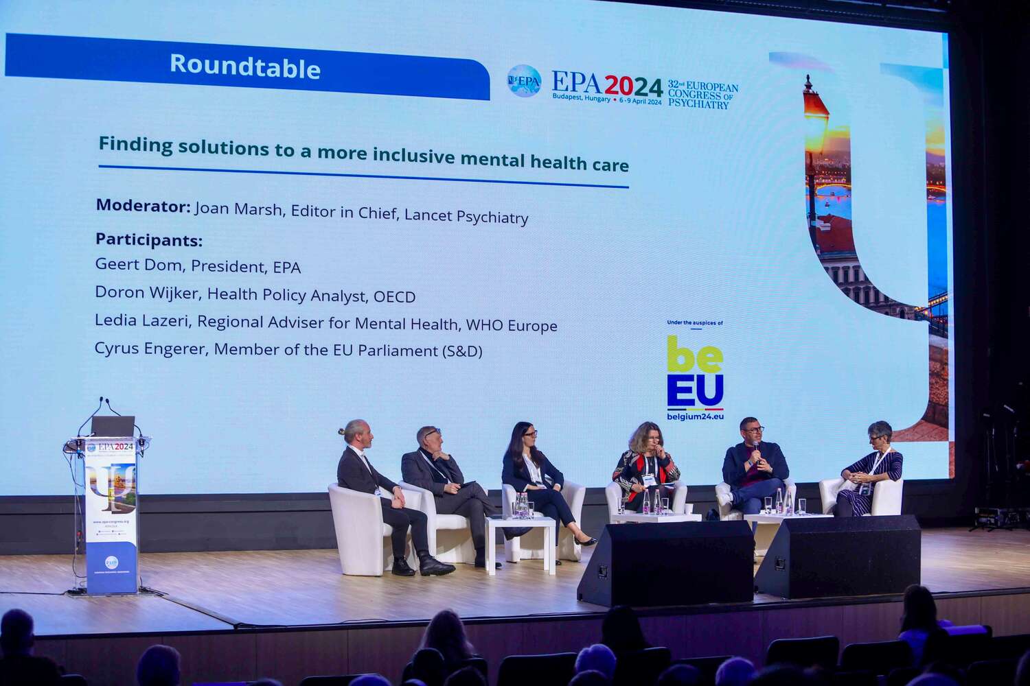 Discussing inclusion and mental healthcare